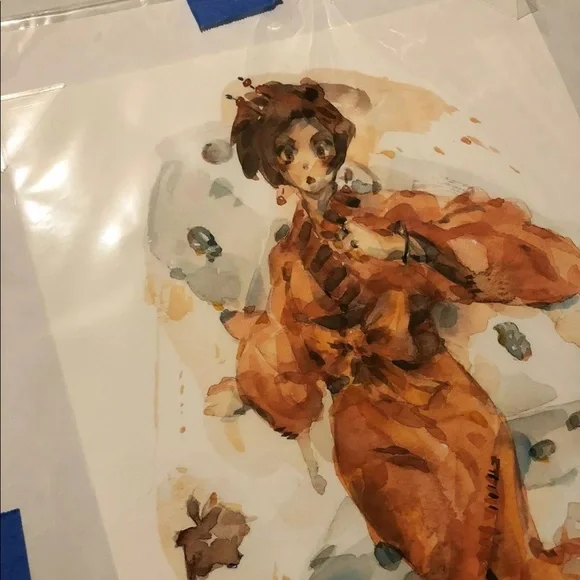 SAMURAI CHAMPLOO FUU ART PRINT FROM GEOFF PASCUAL Art & Decals